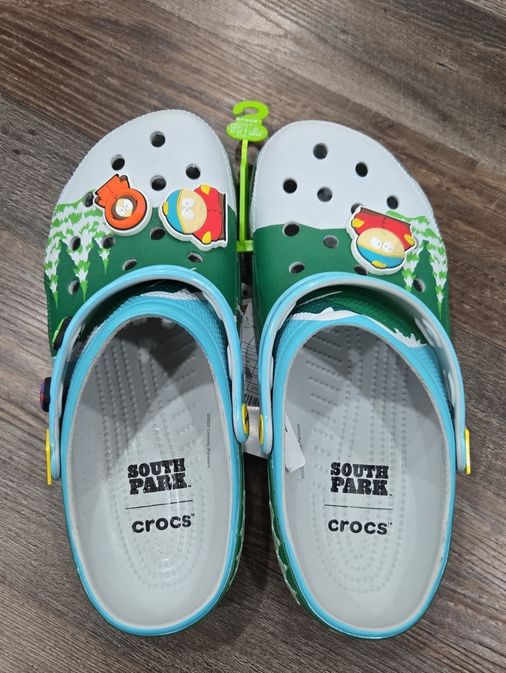 Southpark Crocs Mens 9/Womens 11